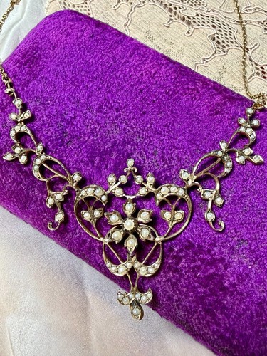 Antique edwardian 9ct - edwardian,