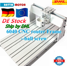 『EU』6040 CNC Router Desktop Enngraving Machine Supporting Frame RM1605 Ballscrew