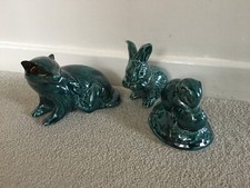 POOLE BLUE GLAZED BADGER