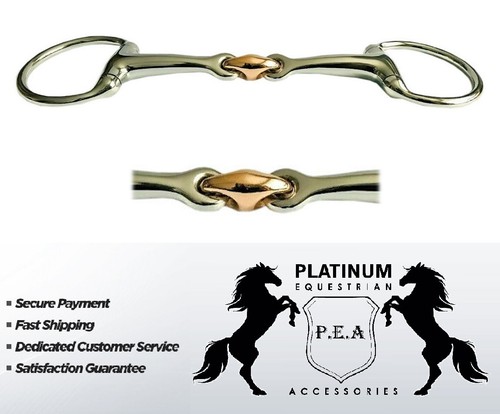 Stainless steel eggbutt horse - eggbutt,