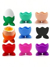 1/5Pcs Silicone Egg Cup