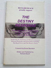 THE DESTINY RESPONSE by Richard Busch - *SIGNED* Mentalism Magic Trick Book