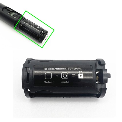 Mic battery cap - cap, for