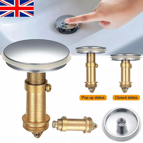 Universal bathroom sink plug - universal,