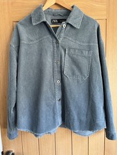 LADIES ZARA BLUE JUMBO CORD