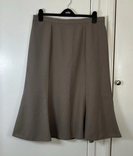 Eastex beige lined midi - eastex,