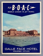 BOAC Galle Face Hotel Original