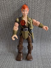 Disney Store Heroes Peter Pan Action Figure 6" with Sword & Working Light