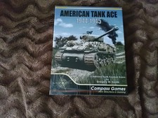 American Tank Ace By Compass Games Solitaire/ Solo War Game