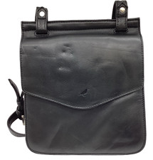Rufus Country Black Leather
