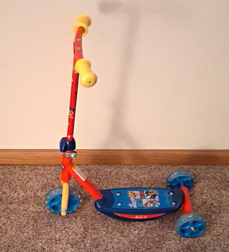 Paw patrol kids wheel - paw, 3-wheel