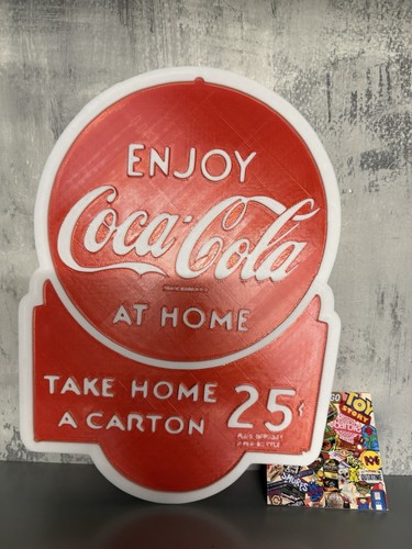 Coca cola inspired sign - coca,