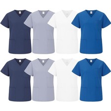 Unisex Scrub Top Nurse Doctor