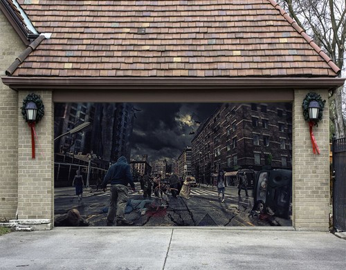 Zombie city n058 garage - zombie,
