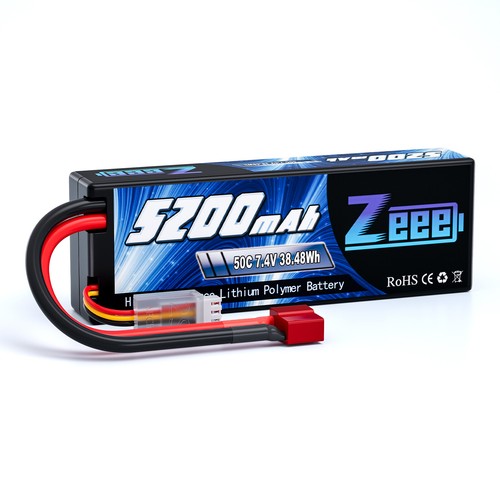 Zeee 5200mah 2s lipo - 7.4v,