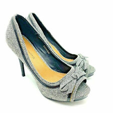 Emilio Luca Knotted Bow Shoes Women Elegant High Heeled Size 5