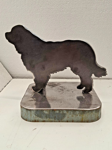Steel door stop with