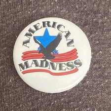 AMERICAN MADNESS 25mm Button Pin Badge