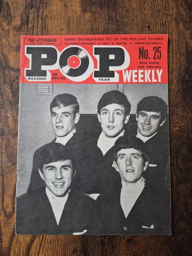 Pop weekly magazine dave - pop, clark