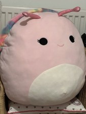 RARE 20" Retired! Silvina The Sea Snail Beautiful Pink Squishmallow!