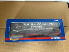 Corgi CC19907 Curtainside Trailer W H MALCOLM 1/50