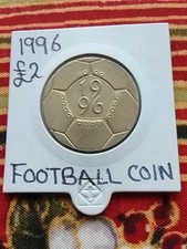 1996 EURO 96 FOOTBALL COIN £2
