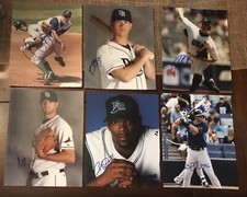 (Lot of 6) Tampa Bay Rays 8x10