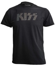 Official Kiss T Shirt Diamante