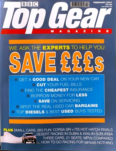 Top gear magazine feb - magazine, feb-2001
