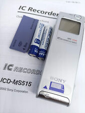 Sony ICD-MS515 Memory Stick Voice Recorder Handheld Dictation Dictation Machine