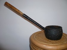 A Rare Victorian, Long Handle, 1 pint Cast Iron Saucepan 'J & J Siddons' Foundry