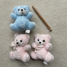 3x Bears Baby Cot Crib Mobile