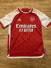Adidas Arsenal Original Shirt Kit Saka 7 Age 9-10 Bought From Arsenal store
