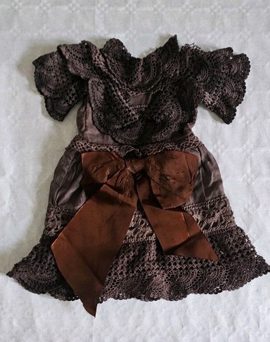 Pretty antique dress - for, doll