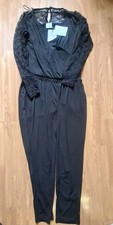 MAMALICIOUS BLACK MATERNITY JUMP SUIT SIZE SMALL