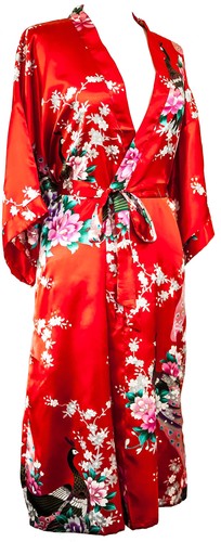 Long kimono robe - long,