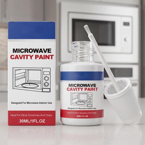 Microwave cavity paint inside - cavity,