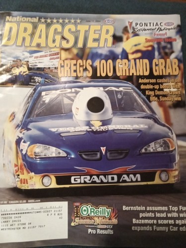 National dragster weekly june - national,