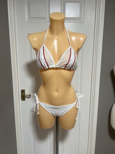Sexy white red mesh - sexy,