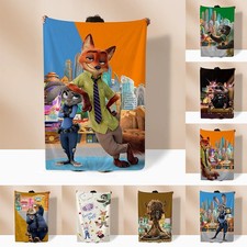 3D Crazy Animal City Printed Series Sleeping Blanket Sofa Bed Sheet Blanket
