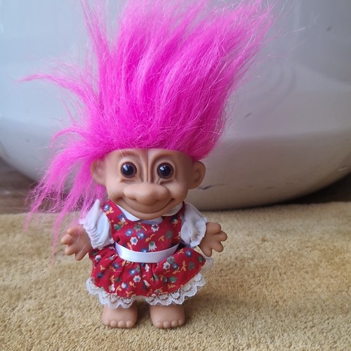 Troll doll russ pink - troll,