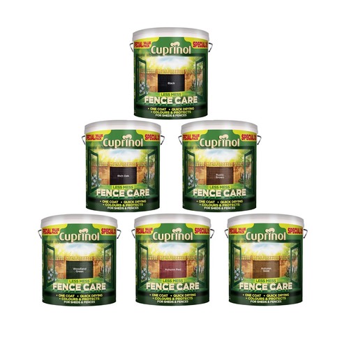 Cuprinol fencecare less - fencecare, mess