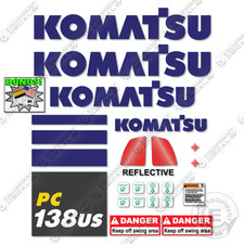 Fits Komatsu PC138US-11 Decal