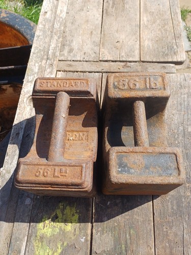Antique cast iron - 56, lb