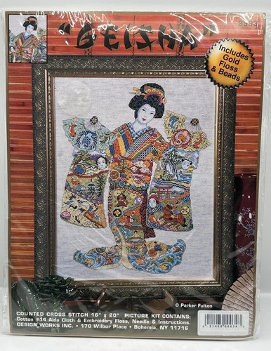 Design works geisha counted - design,