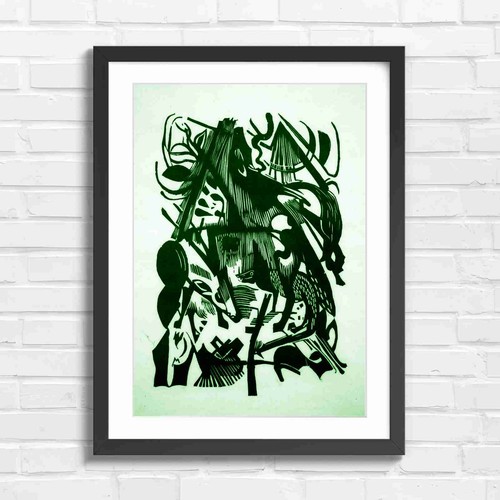 Bold abstract expressionist - bold,