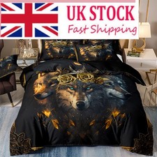 Wolf Animals Duvet Cover Set
