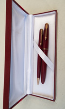 Vintage Parker Slimfold Fountain Pen and Pencil Set