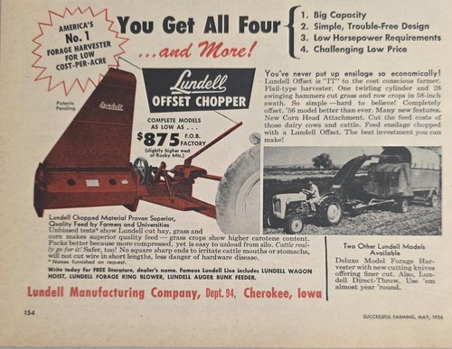 1956 print lundell offset - ad,