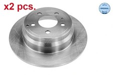 X2 PCS REAR BRAKE DISC ROTOS